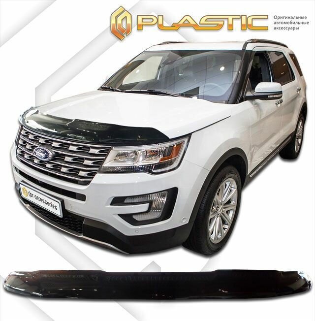 Дефлектор капота для Ford Explorer 2016-н. в. Classic черный