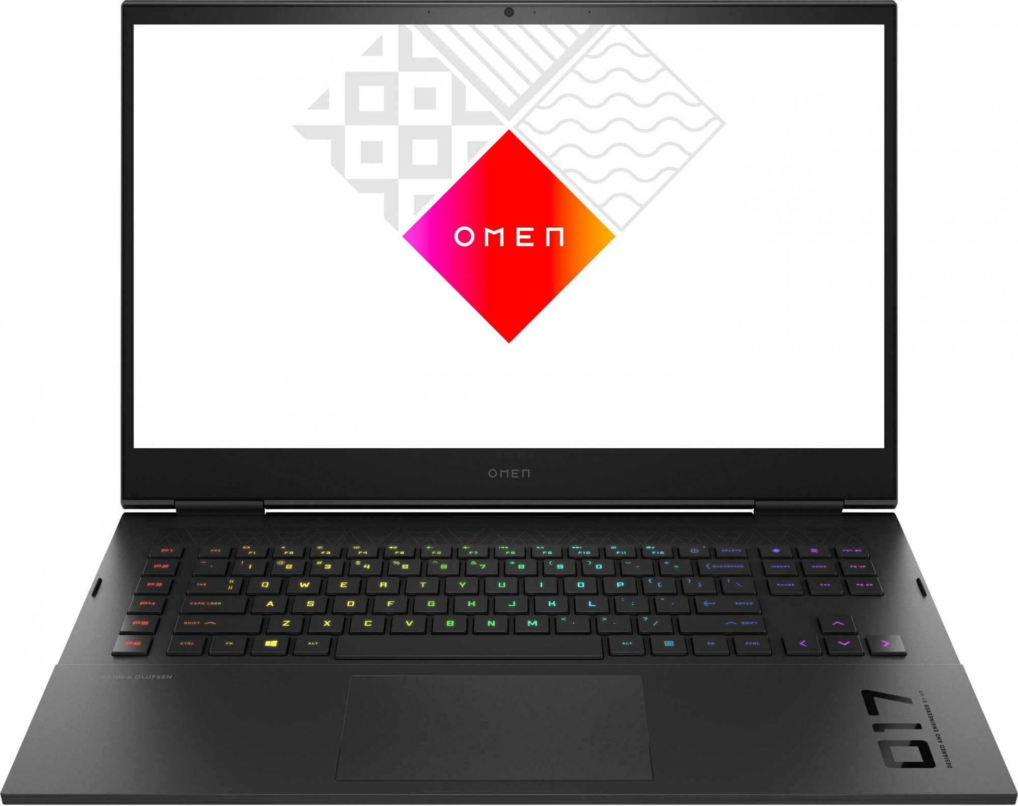 Ноутбук HP Omen 17-ck0047ur, 17.3", IPS, Intel Core i7 11800H 2.3ГГц, 16ГБ, 1ТБ SSD, NVIDIA GeFo
