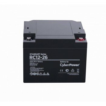 CyberPower батареи комплектующие к ИБП Аккумуляторная батарея RC 12-26 12V 26Ah