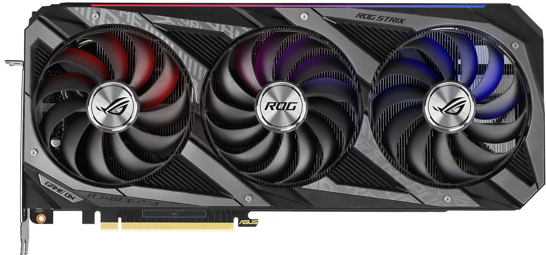 Видеокарта RTX3070TI 8Gb GDDR6X Asus ROG-STRIX-RTX3070TI-O8G-GAMING