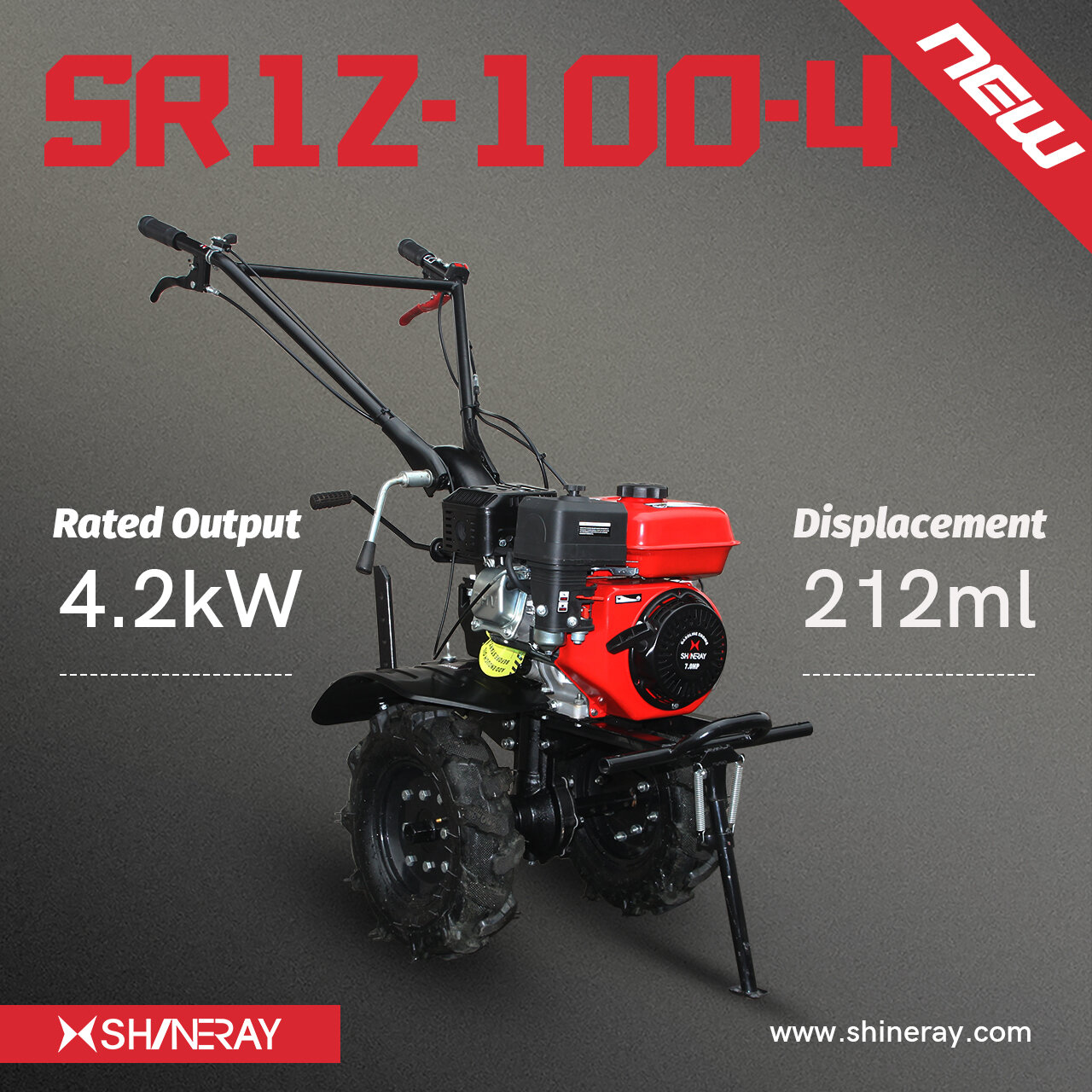 Мотокультиватор бензиновый Shineray SR1Z-100