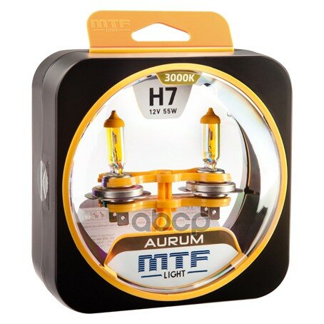  Mtf H7 12v 55w Aurum 3000k - 2  MTF Light . HAU1207