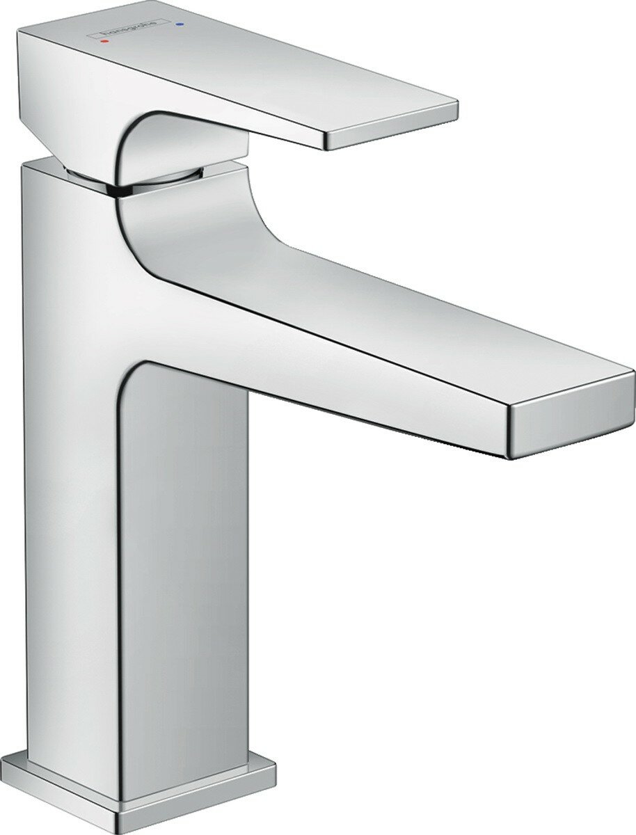 Смеситель для раковины Hansgrohe Metropol HG 32507000 117 мм, Push-Open хром