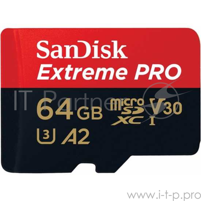 Память microSd 64Gb Sandisk SDSQXCY-064G-GN6MA .