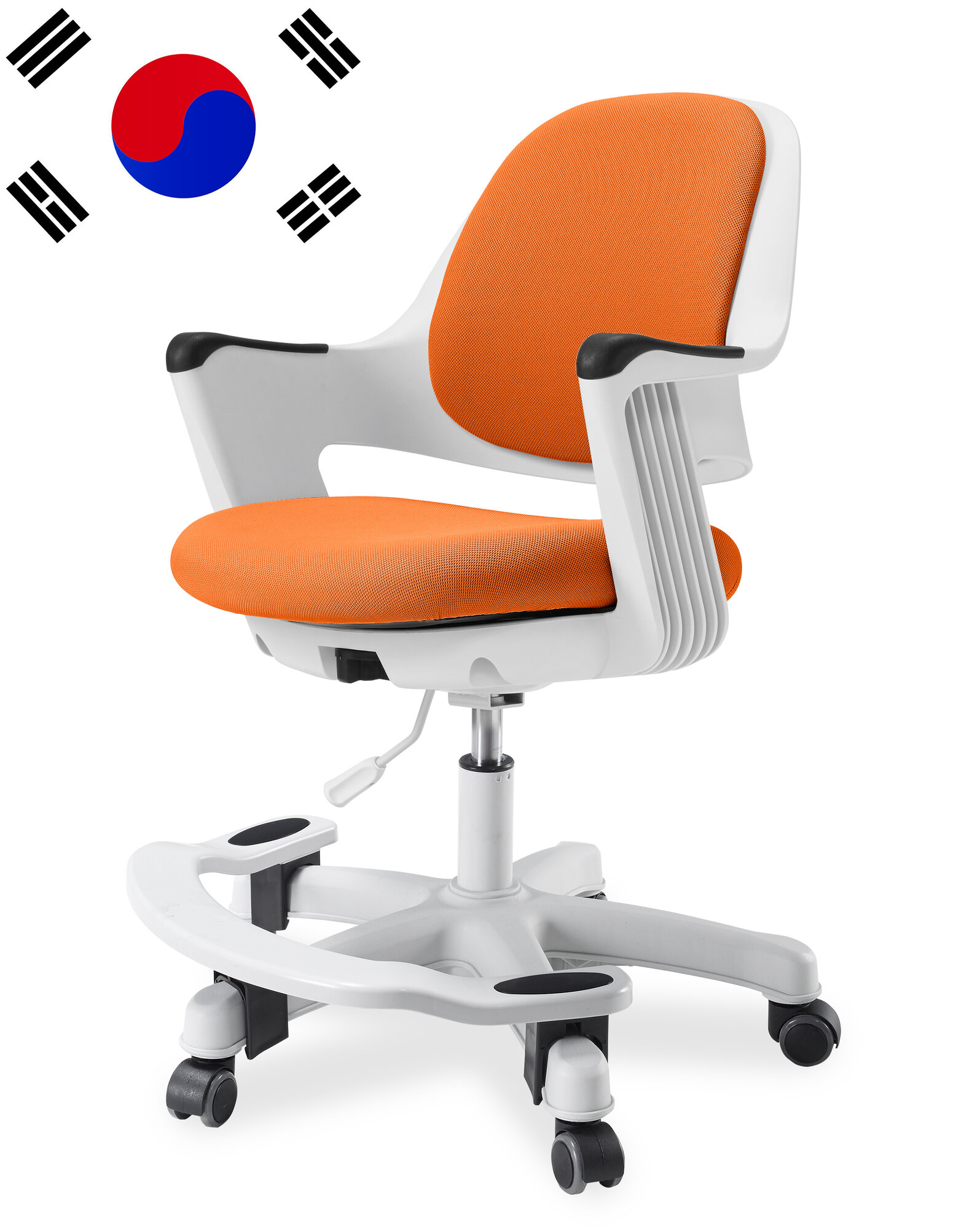 Детское эргономичное кресло Falto «ROBO», цвет: оранжевый
