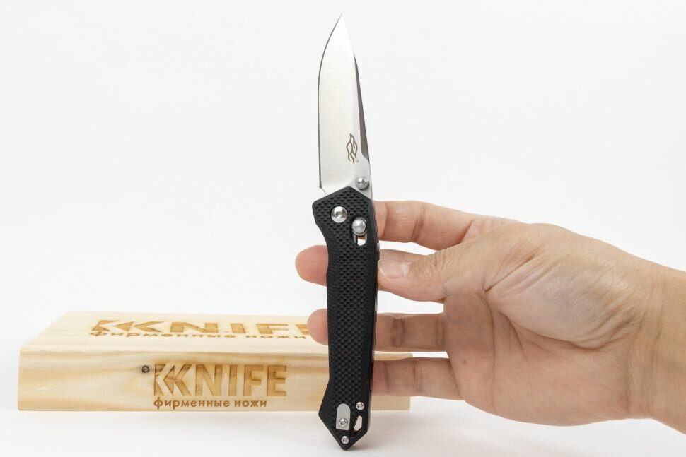 Нож "Firebird FB7651-BK" 440C Black G-10 от Ganzo