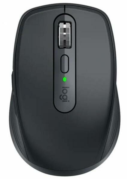 Мышь Logitech MX Anywhere 3 графитовый оптическая (4000dpi) беспроводная BT/Radio USB для ноутбука (6but)