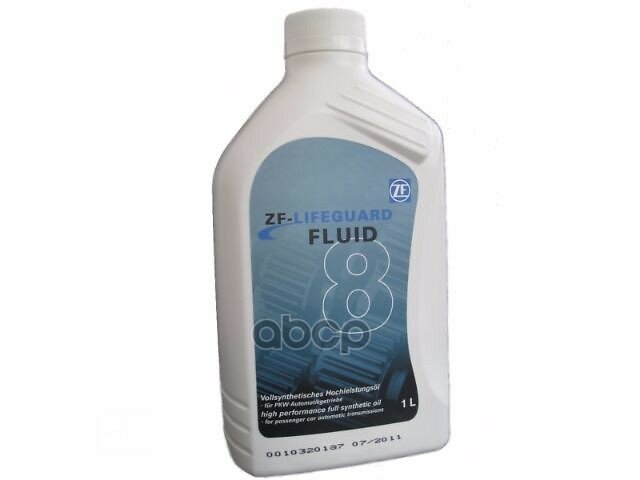 Zfs671 090 312_Жидкость Акпп! 1Л Zf Lifeguardfluid 8 ZF арт. S671 090 312