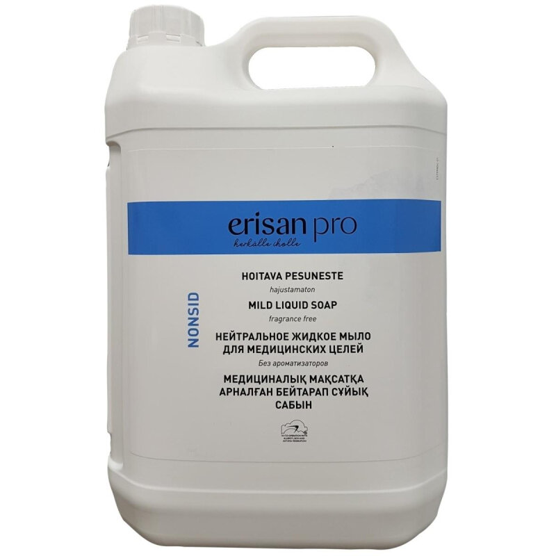Мыло жидкое ПРОФ гипоаллергенное Kiilto/Erisan Pro Nonsid Soft 5л  1 шт.