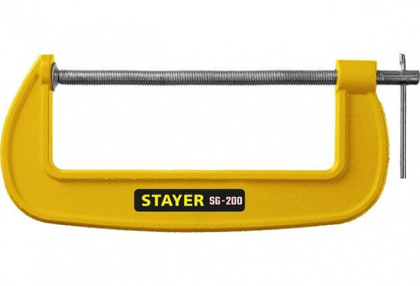 Струбцина Stayer SG-200 тип G 200 мм 3215-200_z02