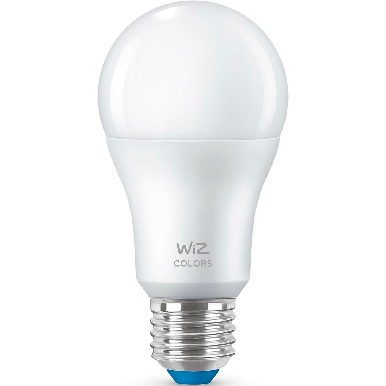 Умная лампочка WiZ Wi-Fi BLE 60W A60, E27 RGB (929002383602)