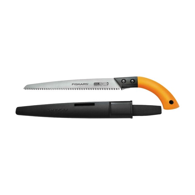 Пила с фиксированным лезвием Fiskars SW84 (1001620 / 123840) в чехле