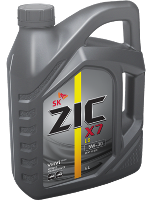 ZIC X7 LS 5W-30    5W30 4 162619