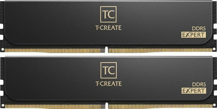 Модуль памяти TEAM GROUP 64GB (32GBx2) Team Group DDR5 6000 DIMM T-CREATE EXPERT(BK) CTCED564G6000HC34BDC01 CL34-44-44-84 1.3V