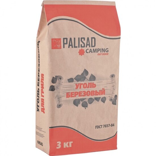 PALISAD Уголь березовый 3 кг