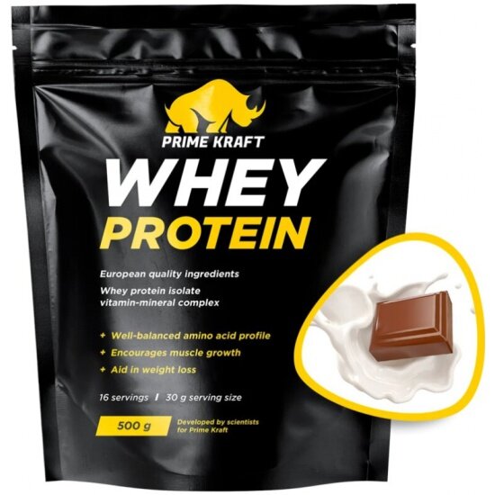 Протеин PRIME KRAFT WHEY (молочный шоколад), 500 гр.