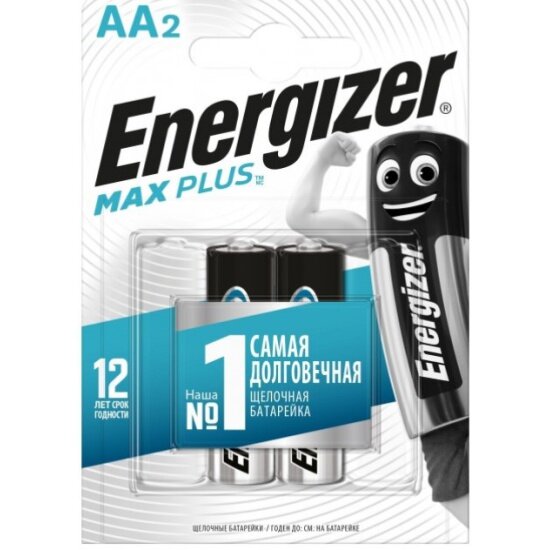 Элемент питания ENERGIZER Max Plus LR6 AA бл 2