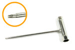 ℗ Ключ комбинированный STIHL TORX 27x200мм 17/19ммдля триммера аккумуляторного STIHL FSA 90 - изображение
