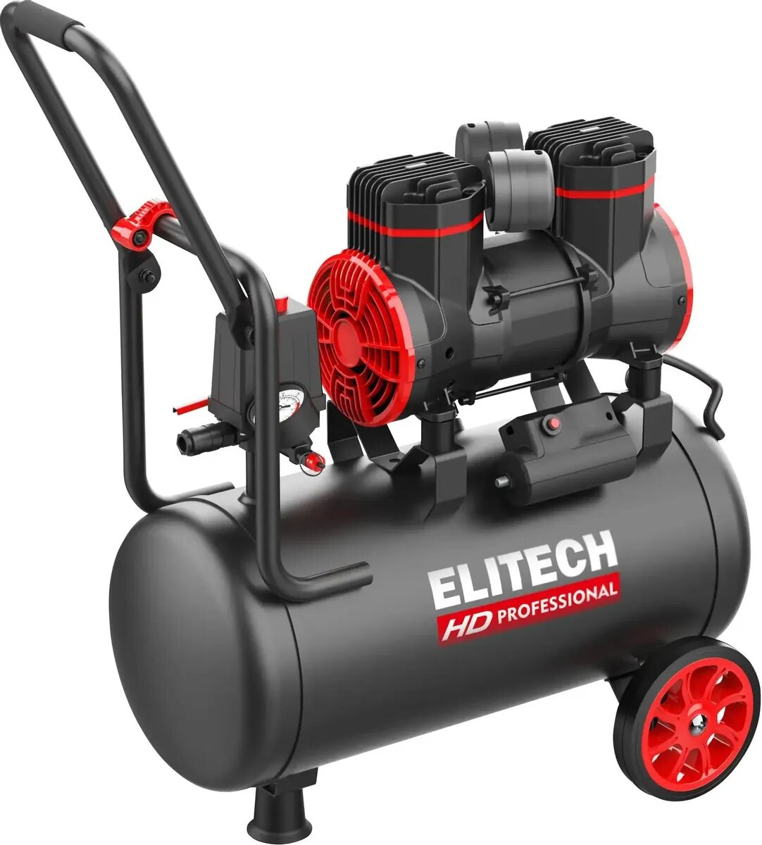 Компрессор безмасляный ELITECH ACF 300-24S 24 л 1.5 кВт