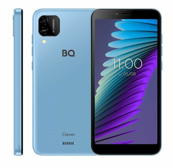 Смартфон BQ 5765L Clever Sky Blue .