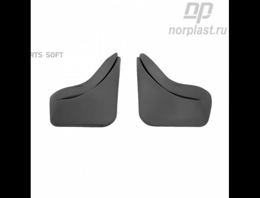 Брызговики задние (2шт) NORPLAST NPL-BR-63-11B | цена за 1 шт