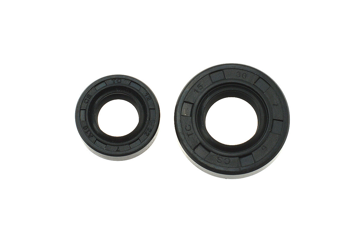 фото Сальники коленвала комплект (12*22*7 + 15*30*7) для мотопомпы бензиновой CHAMPION GP-27-II