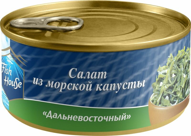 Салат Fish House Дальневосточный из морской капусты 220г