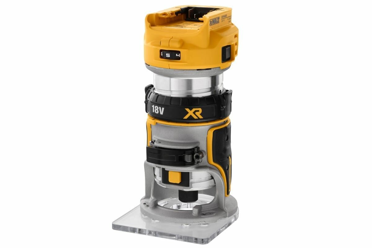 Аккумуляторный вертикальный фрезер DeWALT DCW600N