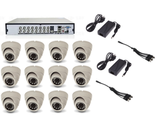 Видеонаблюдение на 12 камер (KIT12AHD300W1080P)