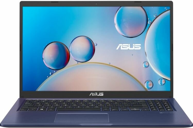 Ноутбук ASUS X515JA-BQ4146, 15.6" (1920x1080) IPS/Intel Core i5-1035G1/16ГБ DDR4/512ГБ SSD/UHD Graphics/Без ОС, синий (90NB0SR3-M02WV0)