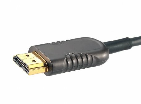 Межблочный аудио кабель Eagle Cable HDMI Profi HDMI2.0 LWL Kabel 18Gbps 8 m, 313241008