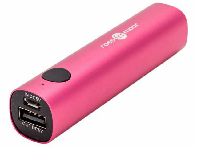 Внешний аккумулятор Ross&Moor Power Bank PB18 mini 2600mAh Red