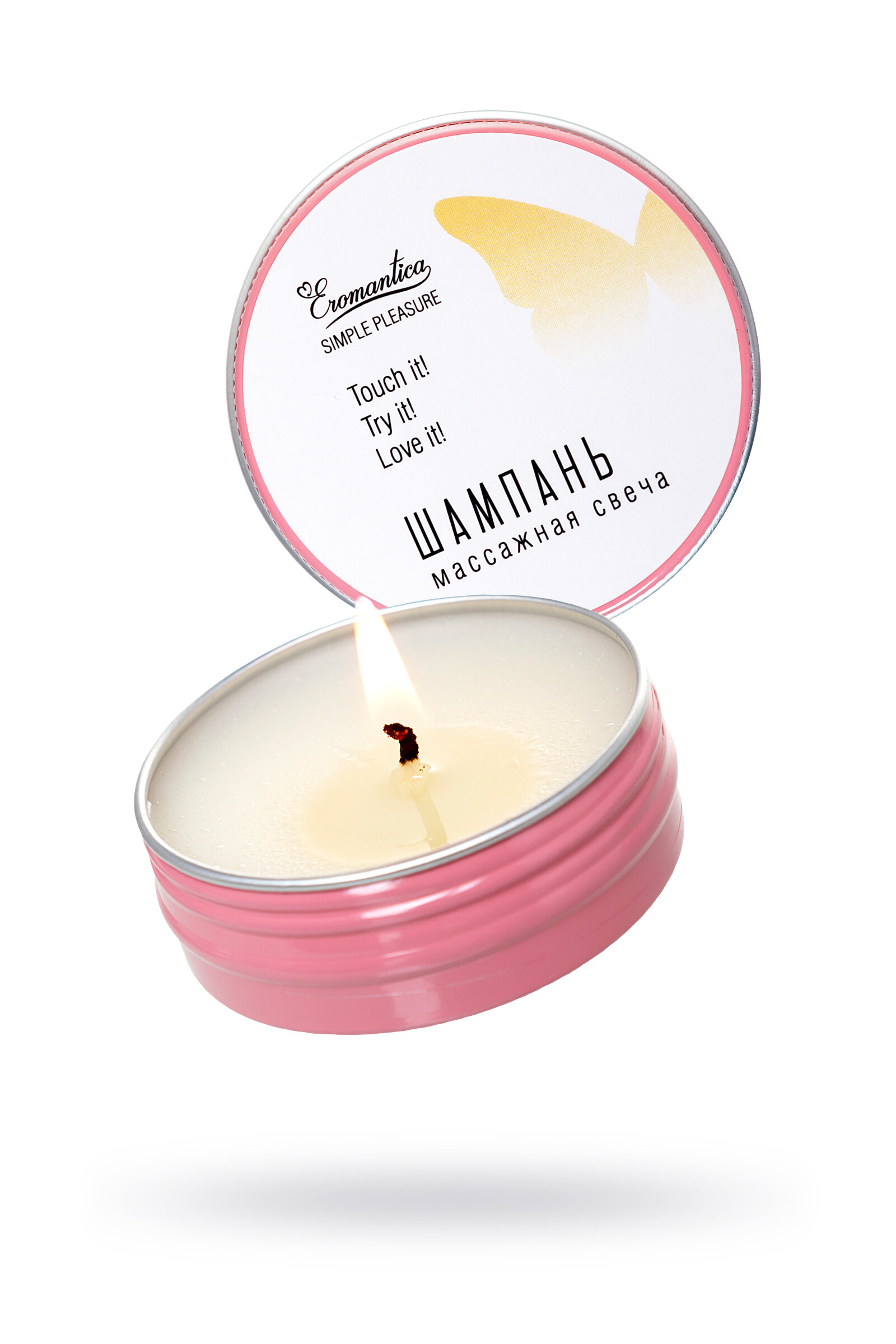 фото Массажная свеча Eromantica «Шампань», 30 мл