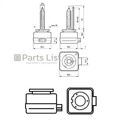 PHILIPS 42403XV2S1 1шт