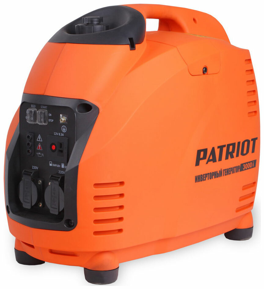 Бензиновый генератор PATRIOT GP 3000i (3500 Вт)