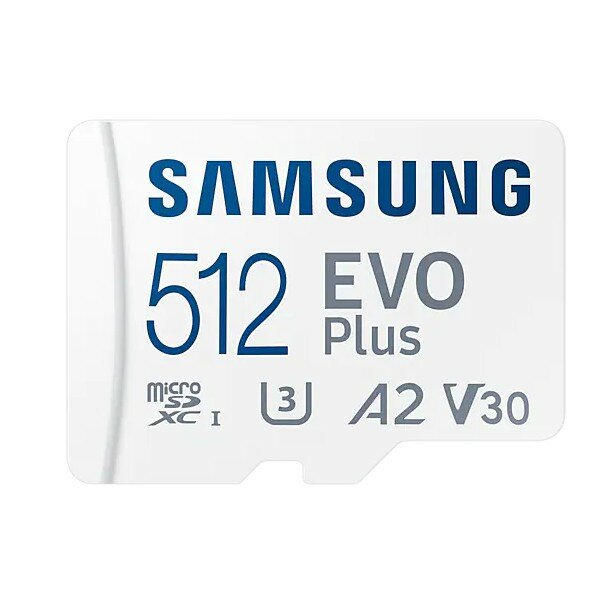 Samsung Micro SecureDigital 512Gb MB-MC512KA RU KR APC EVO PLUS + adapter