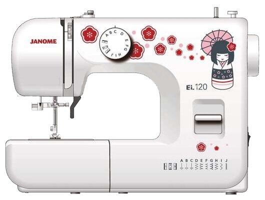 Швейная машина Janome EL-120, white