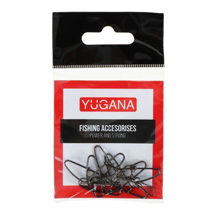 Застежка YUGANA F-6008 № 3 40 кг 10 шт.