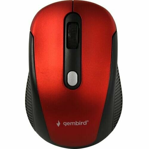 Мышь Gembird Wireless Optical Mouse MUSW-420-1 Red