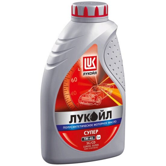 Моторное масло ЛУКОЙЛ Супер 5W-40 SG/CD 1 л