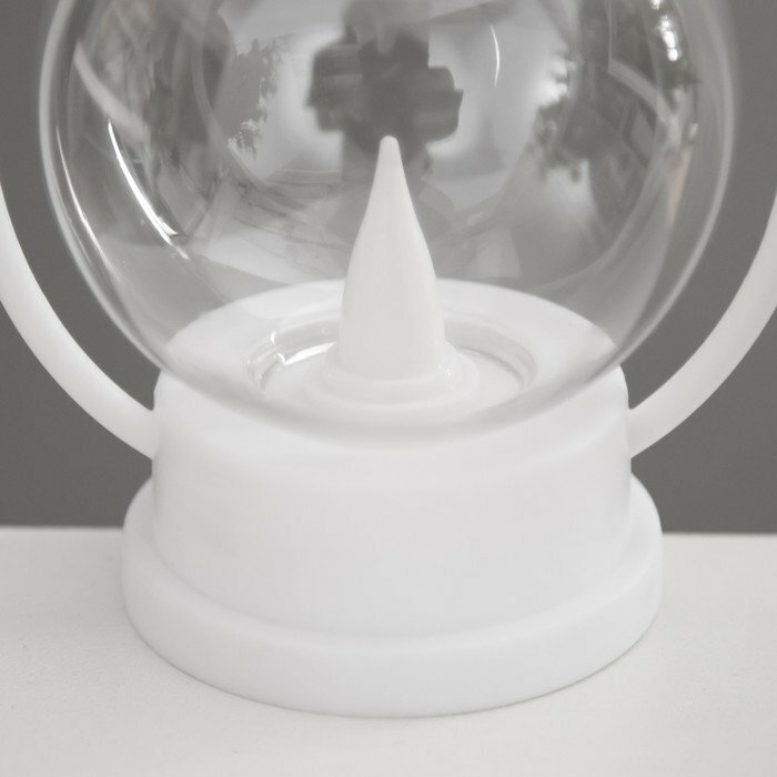 Ночник "Свечка в фонаре" 3хLR1130 белый 8х8х12 см (комплект из 5 шт) - фотография № 4