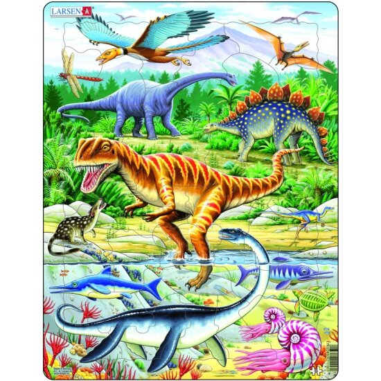 Пазл Larsen FH16 Динозавры