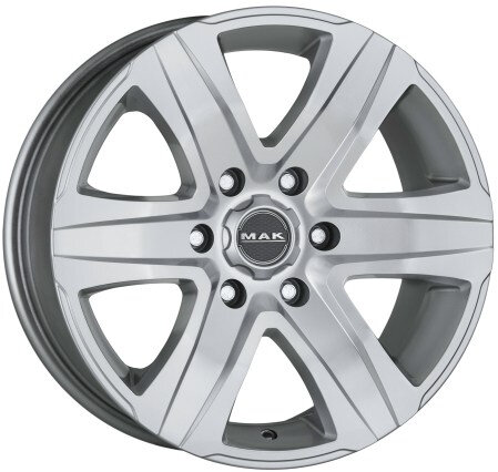 Литые колесные диски MAK STONE6 Silver 8.5x20 6x139.7 ET20 D106.1 Серебристый (F85206TSI20VH2X)