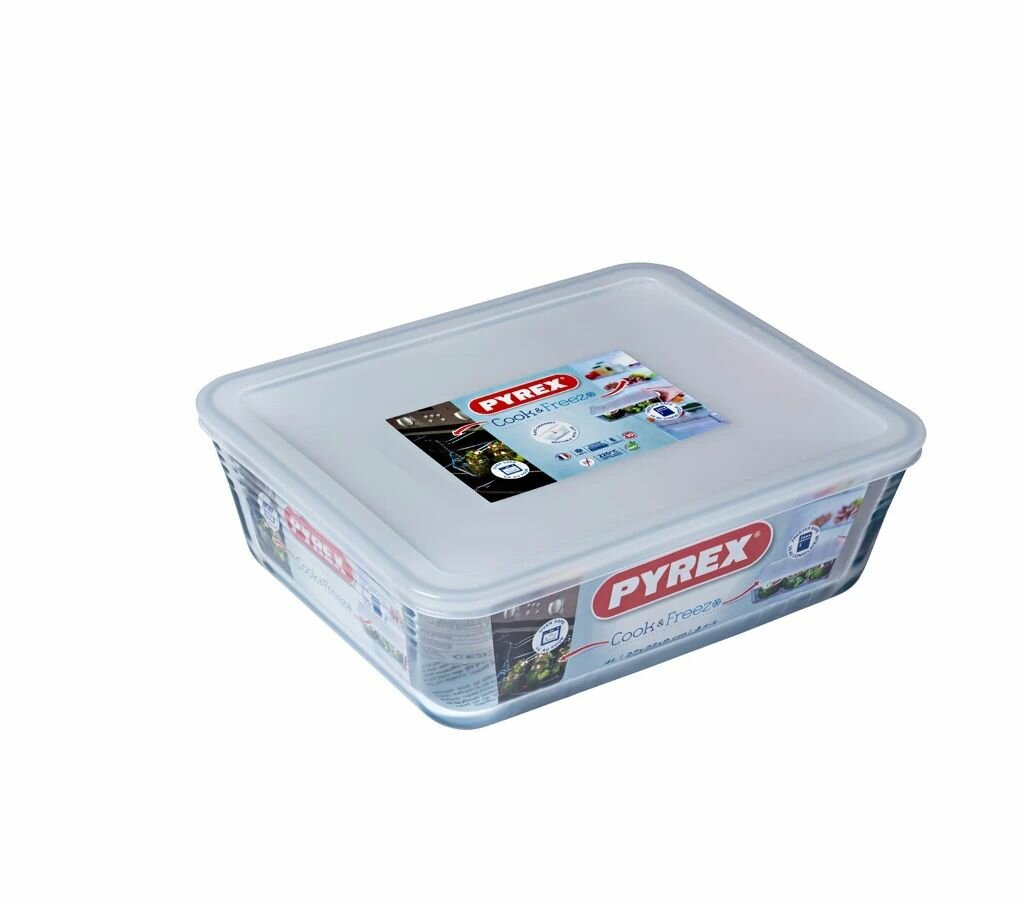 Форма для запекания Pyrex Cook Freez 241P000 19x14x4см 0,8л