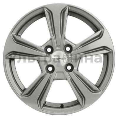 Khomen Wheels KHW1502 (Solaris II) G-Silver 6x15/4x100 ET46 D54.1