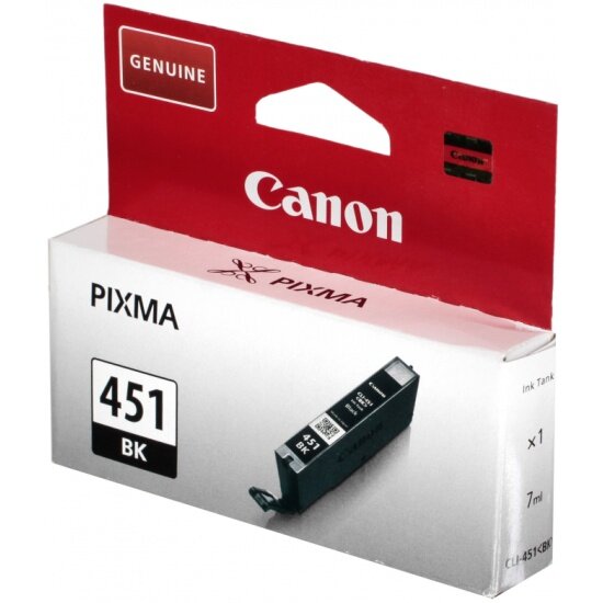 Картридж CANON CLI-451BK черный (black) (6523B001)