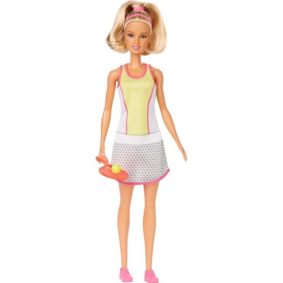 Кукла BARBIE DVF50/GJL65 Кем быть? Теннисистка Блондинка