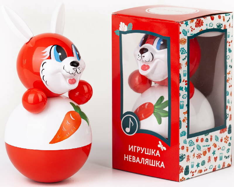 Игрушка-неваляшка 22,5 см в художественной упаковке