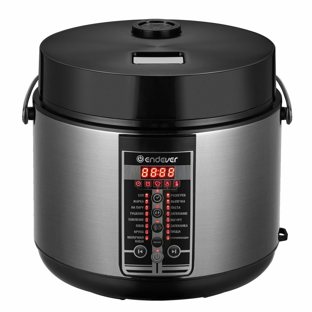 фото Мультиварка ENDEVER VITA-97, черный/стальной