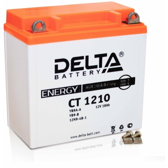 Аккумулятор DELTA BATTERY DELTA CT 1210 прямая полярность 10 Ач
